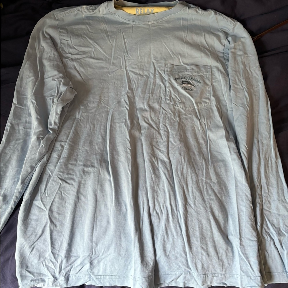 Tommy Bahama Relax Light Blue XL Men's Shirt